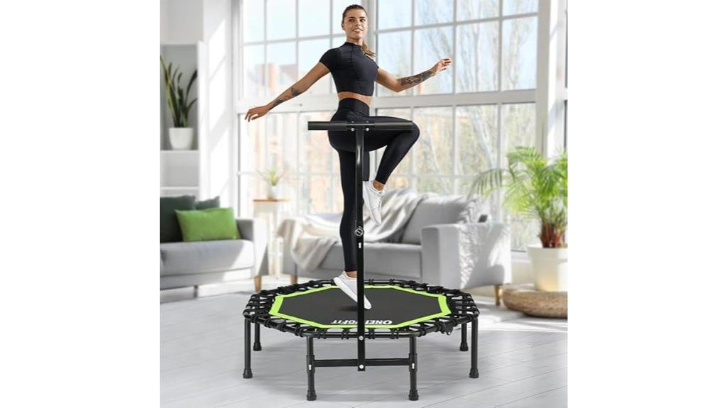 foldable adult rebounder trampoline