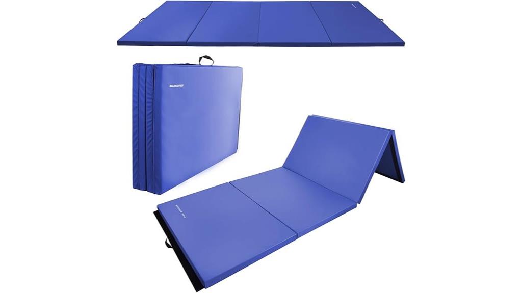 foldable gymnastics exercise mat