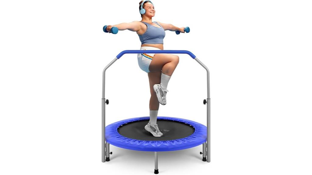 foldable mini trampoline for all