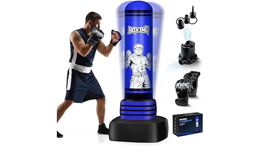 freestanding adult punching bag