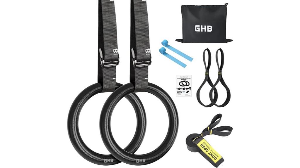 gymnastic rings workout equipment