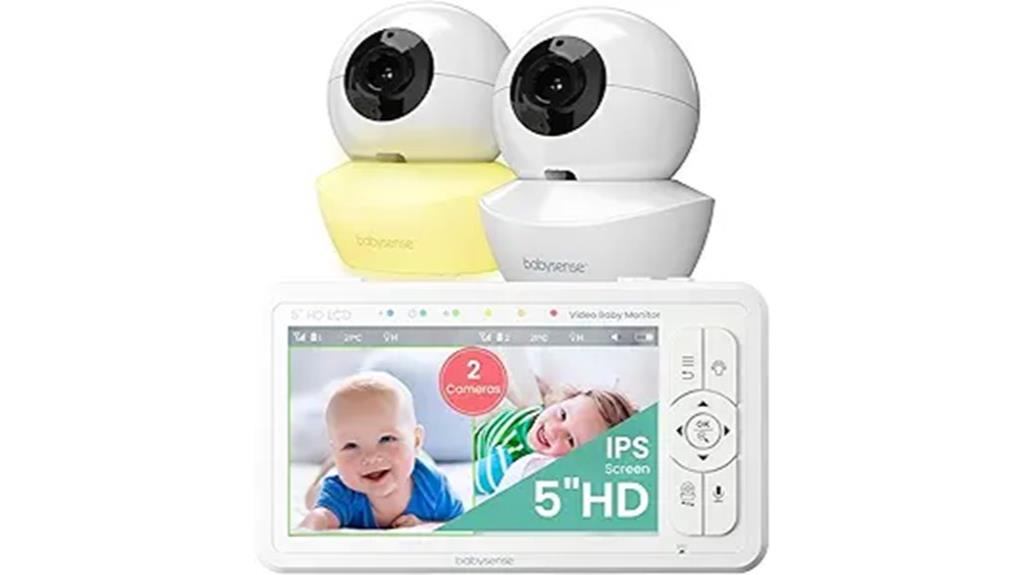hd split screen baby monitor