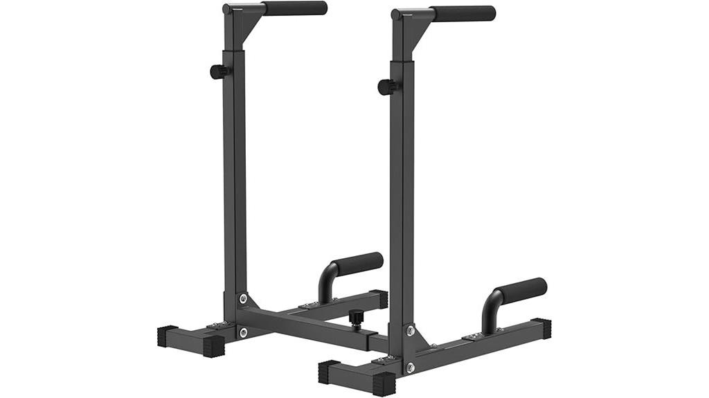 heavy duty home gym dip bar