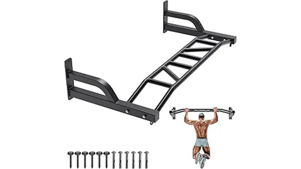 heavy duty wall mounted pull up bar