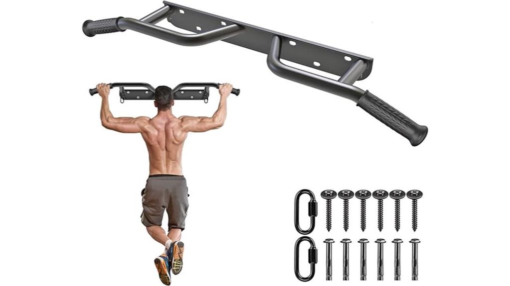 heavy duty wall mounted pull up bar