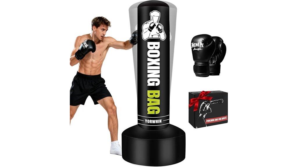 heavy freestanding punching bag
