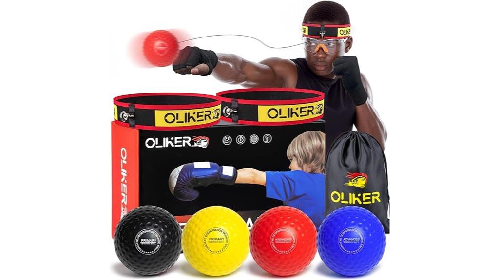 kids boxing reflex set