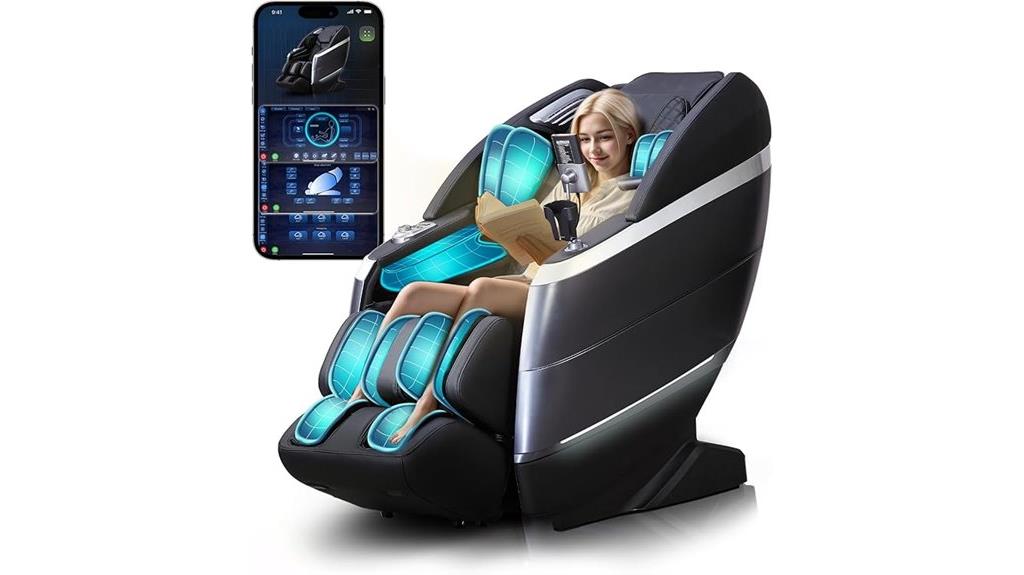 luxury 4d massage recliner
