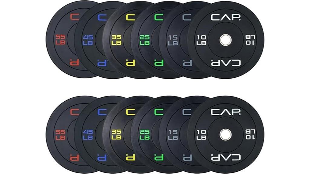 olympic bumper plate set