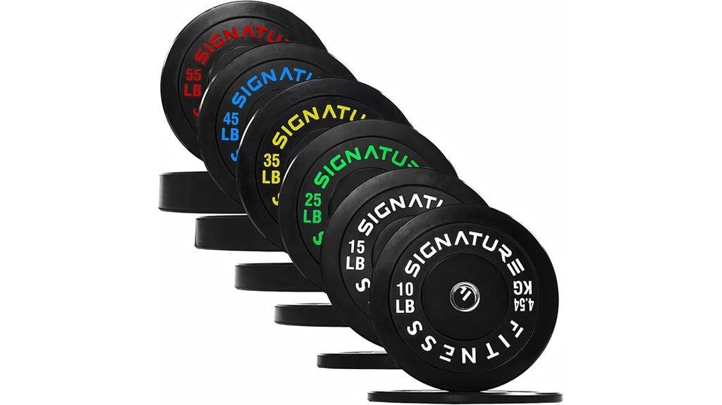 olympic bumper plates set