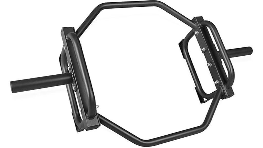 olympic trap and shrug bar