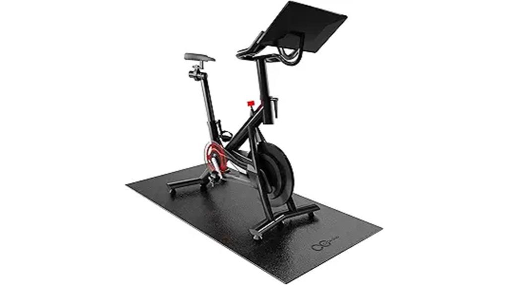 peloton bike treadmill mat