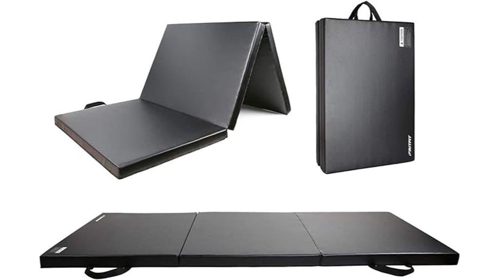 portable folding exercise mat