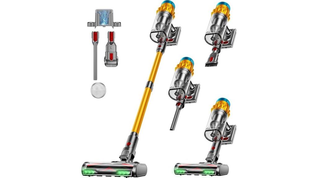 powerful cordless stick vacuum
