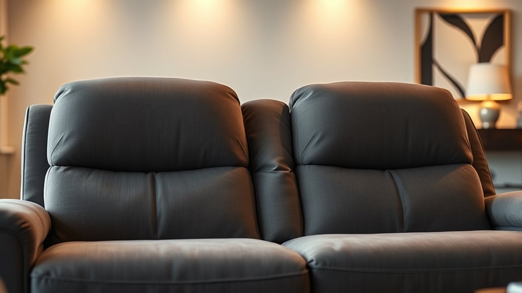 reclining sofa features selection