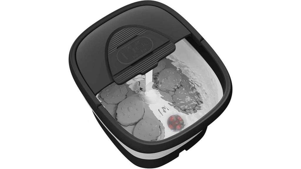 remote controlled foldable foot spa