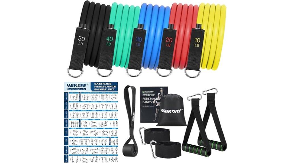 resistance bands with handles