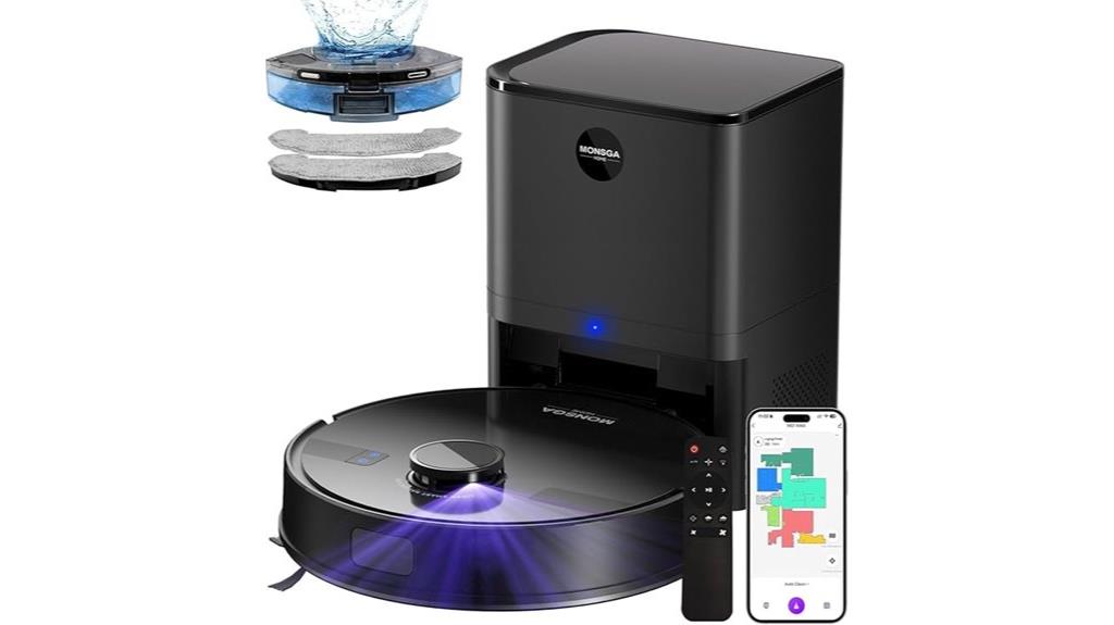 robotic vacuum mop station