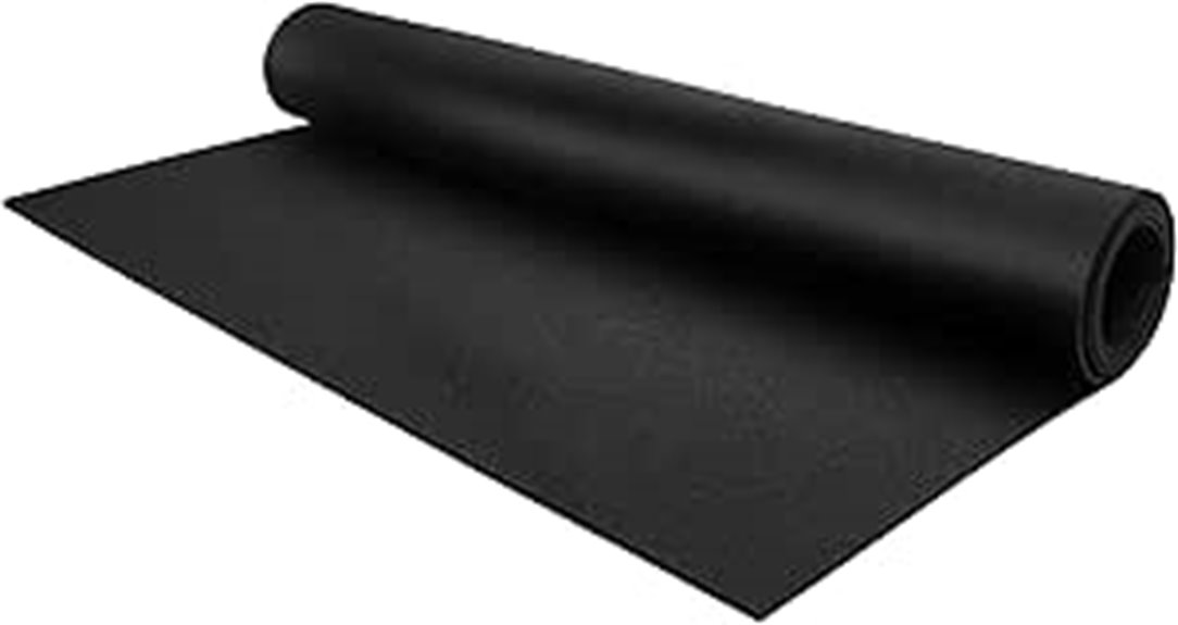 rubber gym flooring roll