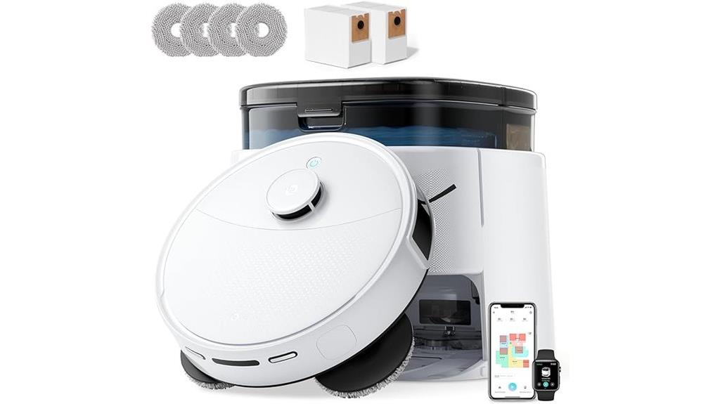 self emptying wi fi vacuum