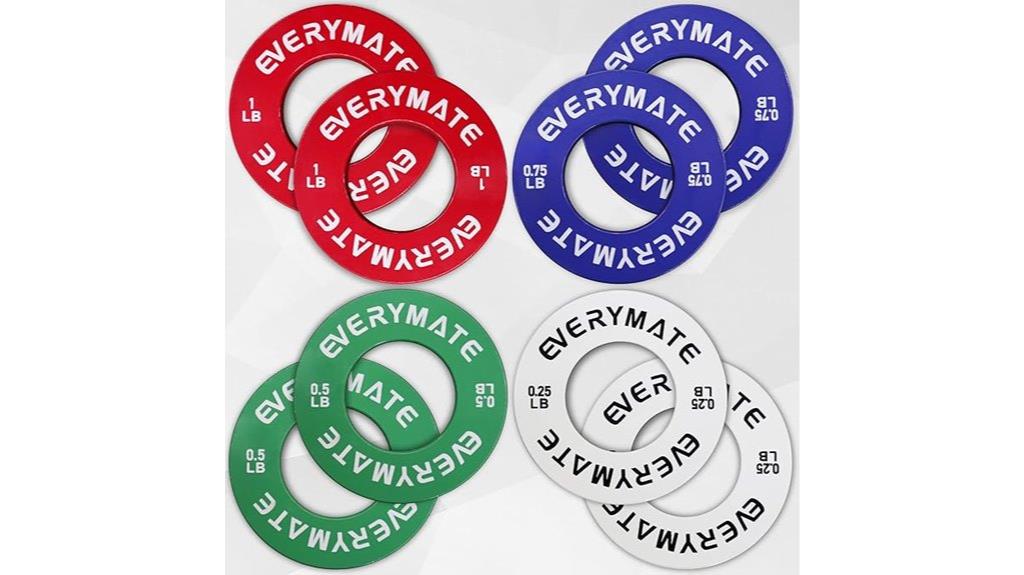 set of 8 weight plates