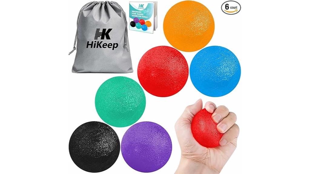 six pack stress balls