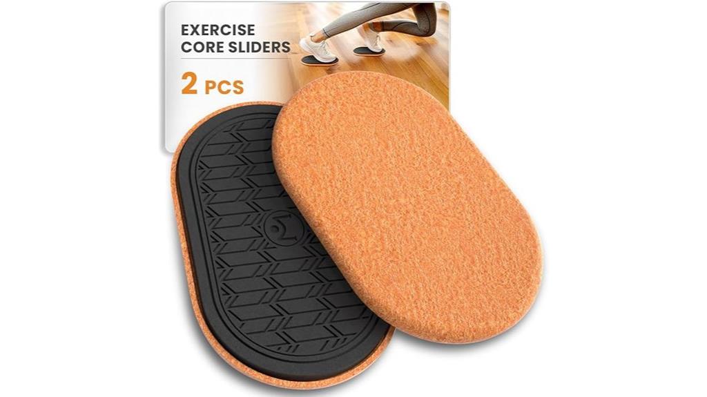 sliders for exercise efficiency