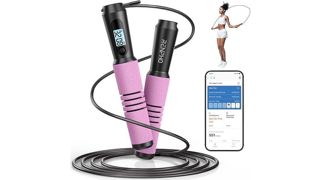 smart adjustable jump rope