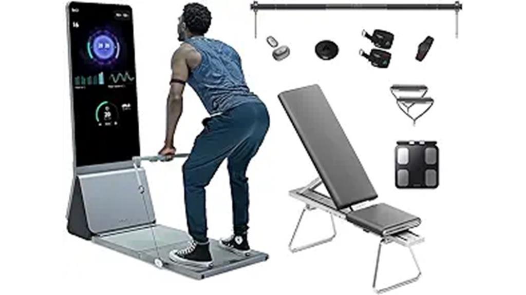 smart home gym mirror