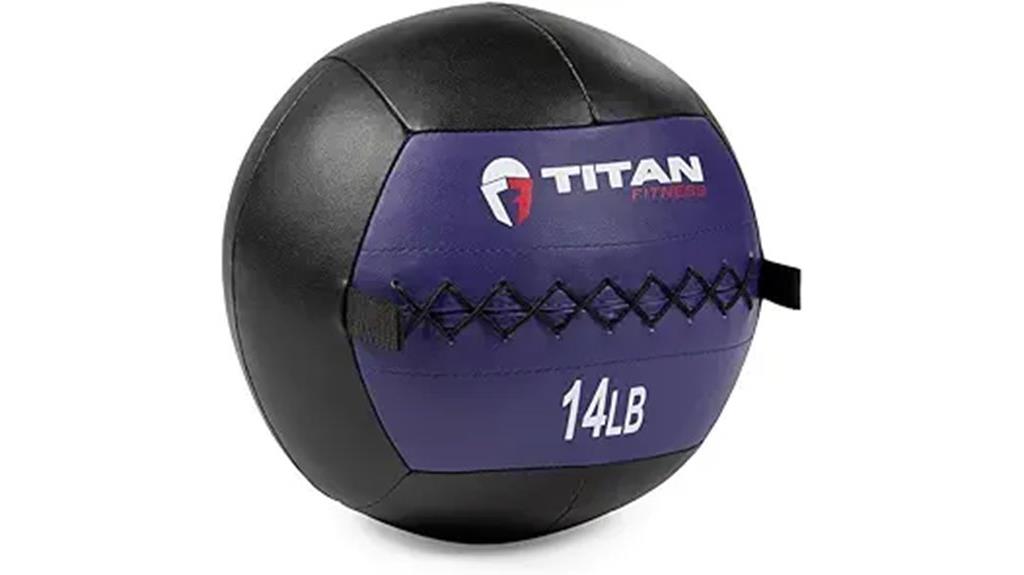 soft leather wall ball