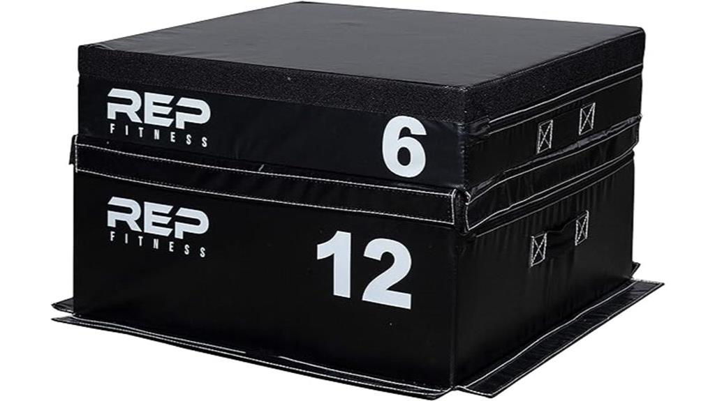 stackable foam plyo boxes
