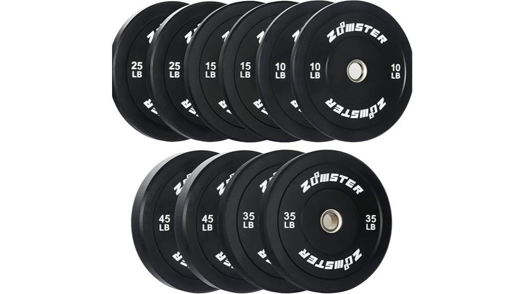 steel insert bumper plate