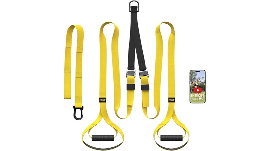 suspension bodyweight fitness kit