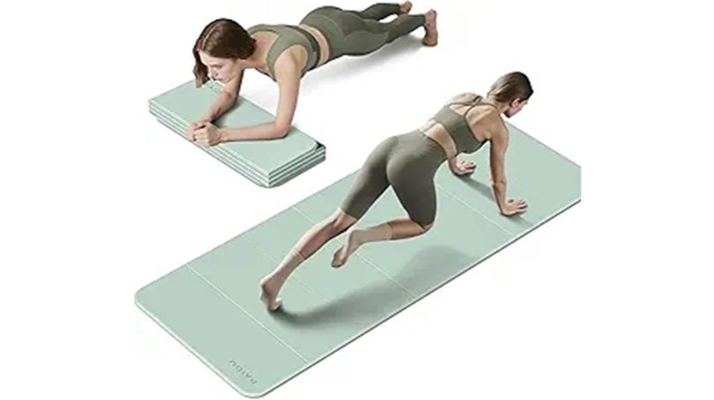 thick non slip foldable mat