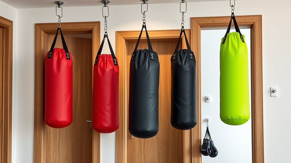 top doorway boxing bags