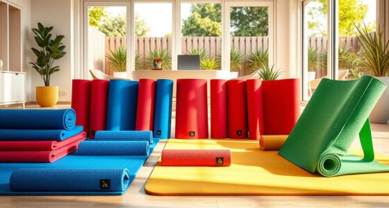 top foldable workout mats