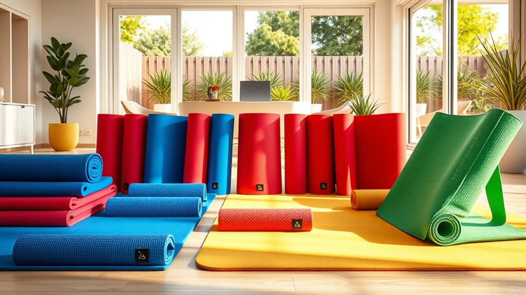 top foldable workout mats