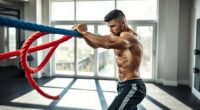top home workout battle ropes