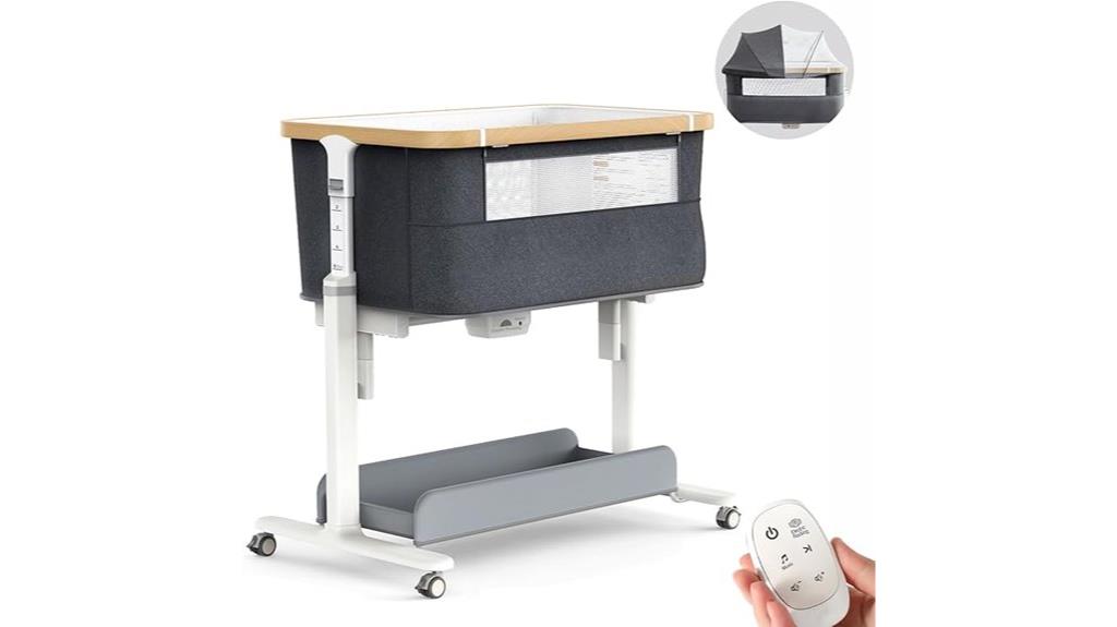 versatile infant rocking cradle