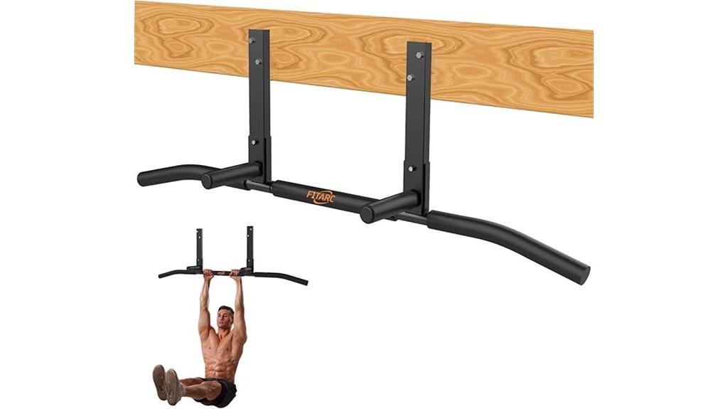 wall mounted pull up bar
