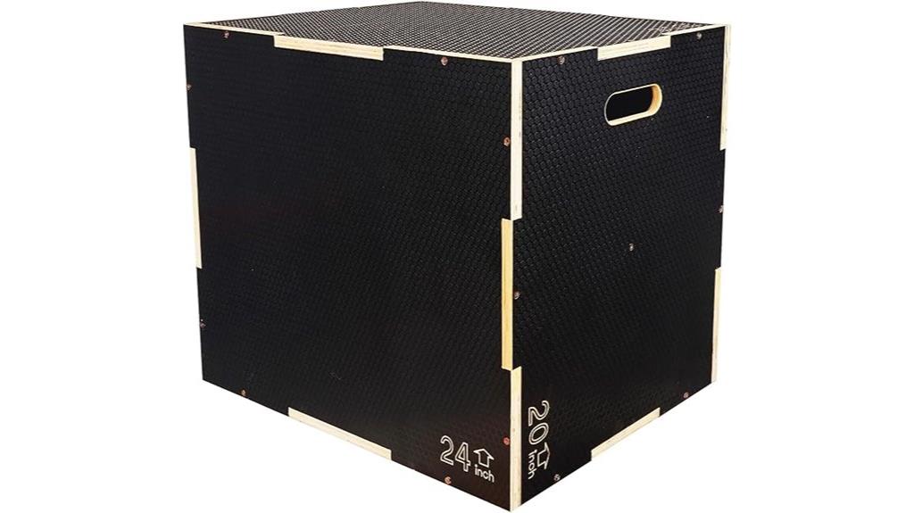 wooden 3 in 1 plyo box