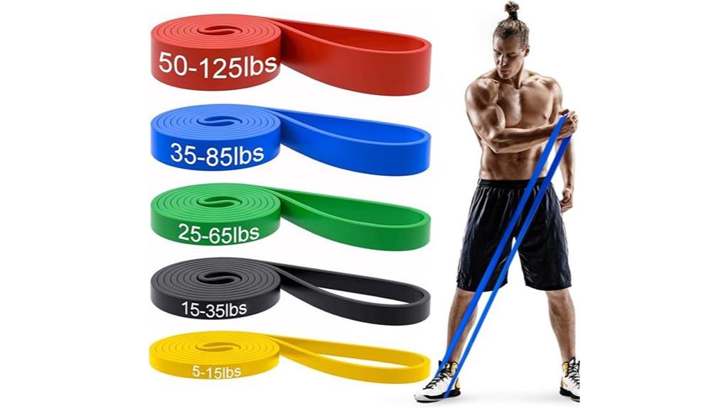 workout and therapy bands