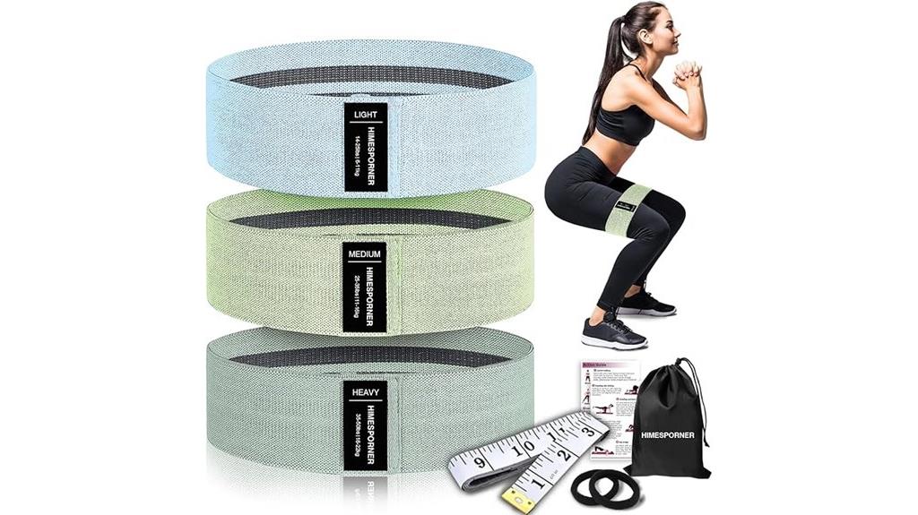 workout bands with accessories