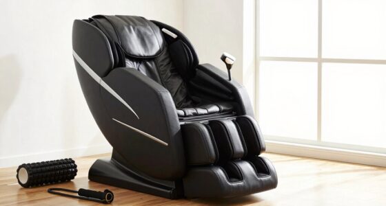 athlete recovery with massage chairs