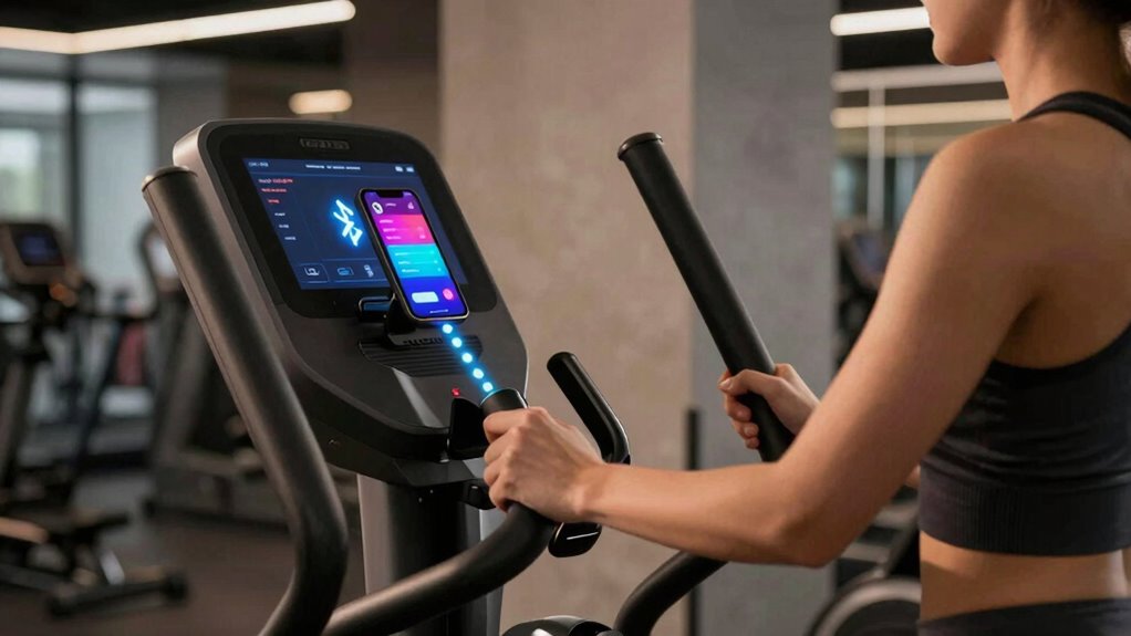 bluetooth enhances elliptical workouts