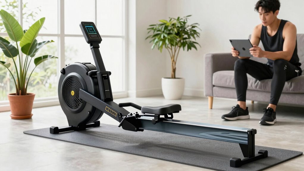 bluetooth rowers enhance home cardio
