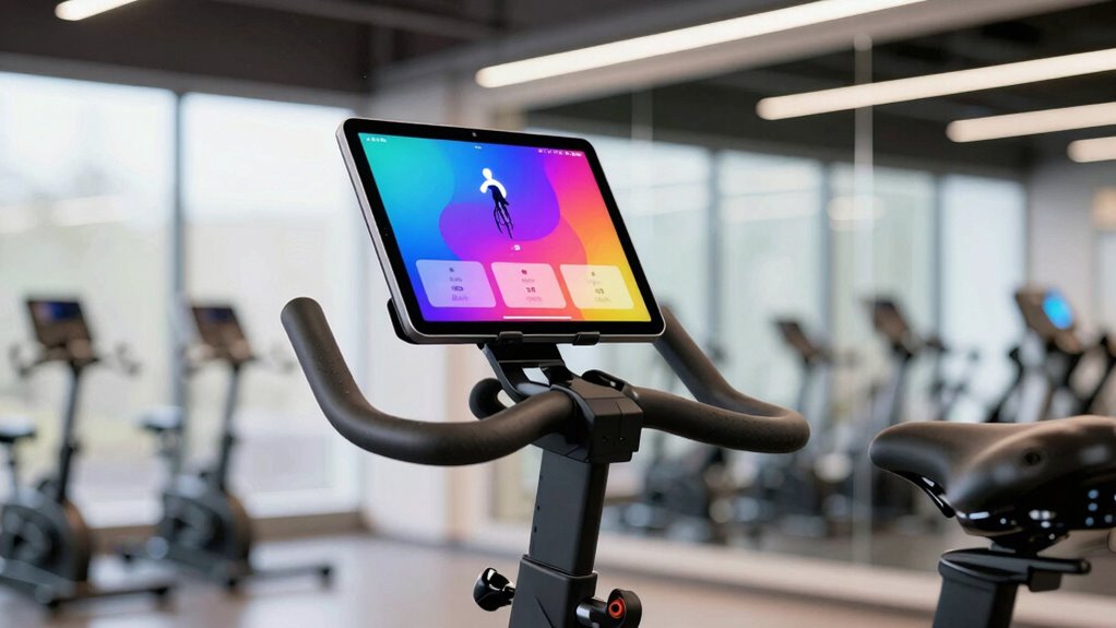 connected cycling workout technology