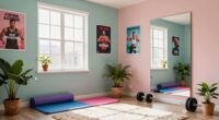 create an inspiring workout environment