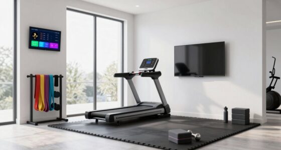 efficient home workout setup