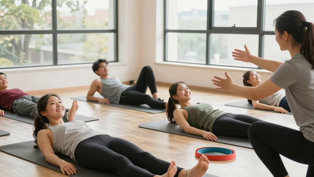 encouraging gentle fitness guidance